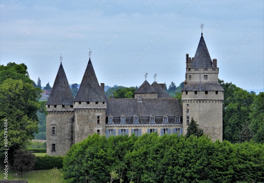 Château de Coussac-Bonneval (Corrèze)
