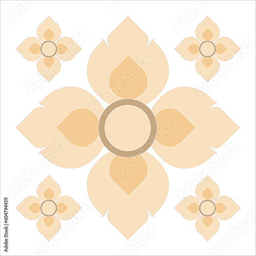 beautiful flowers on a white background flat style. for wedding invitations and greeting cards. Traditional pastel decor on light background.