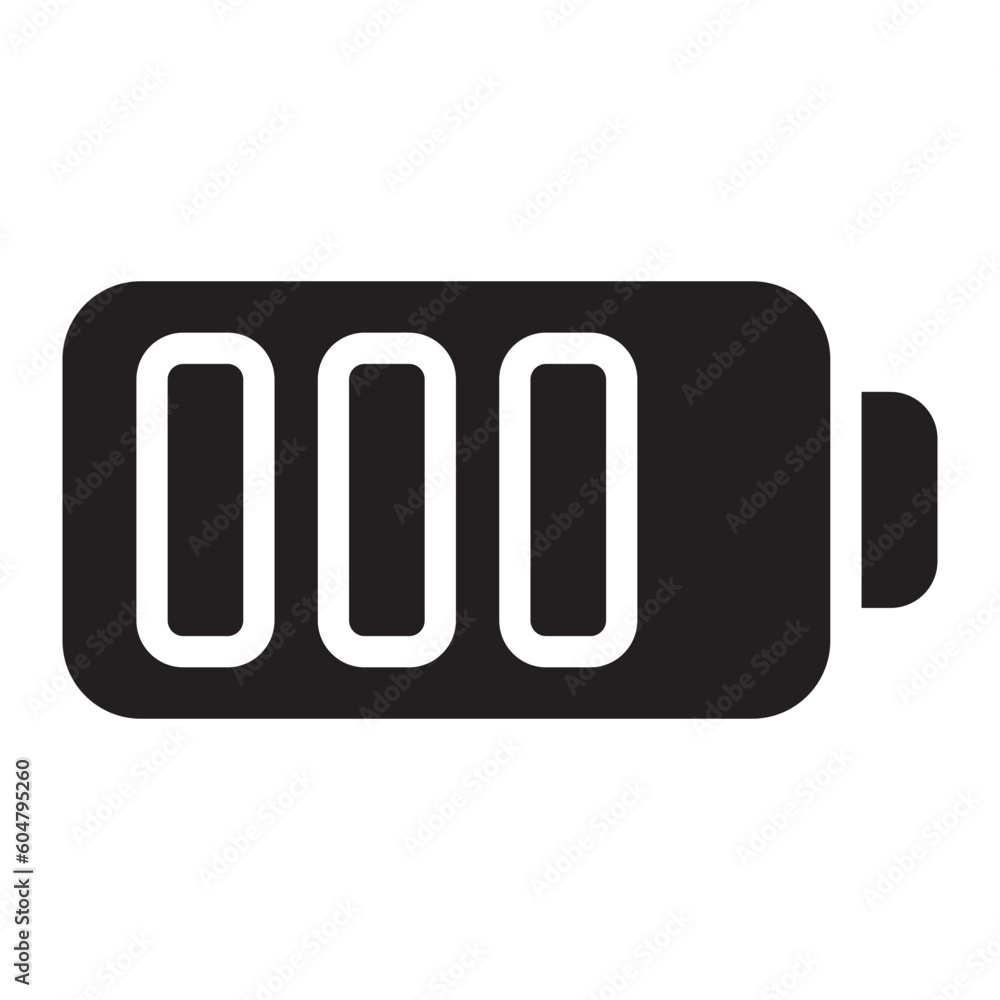 battery glyph icon battery glyph icon