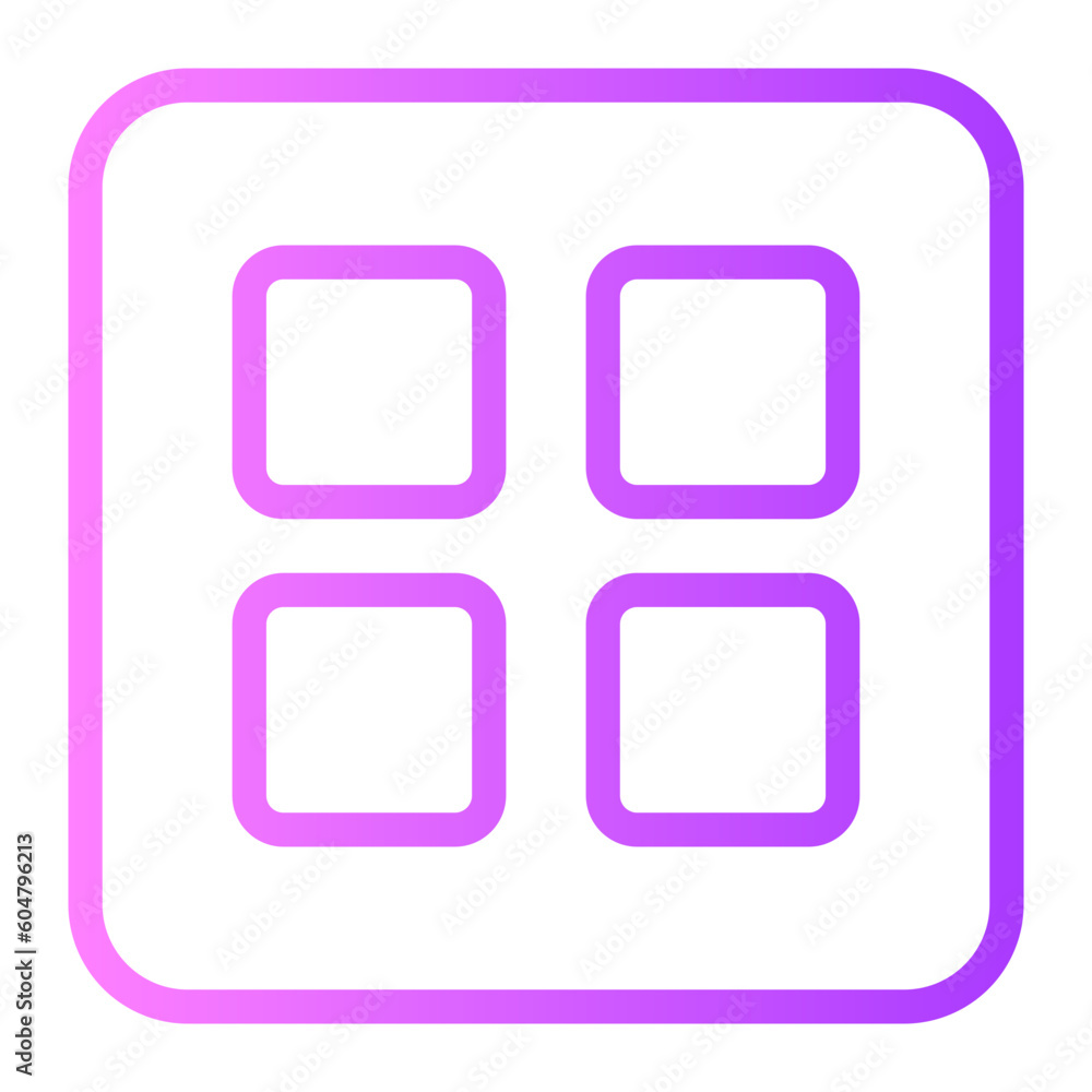 menu gradient icon menu gradient icon