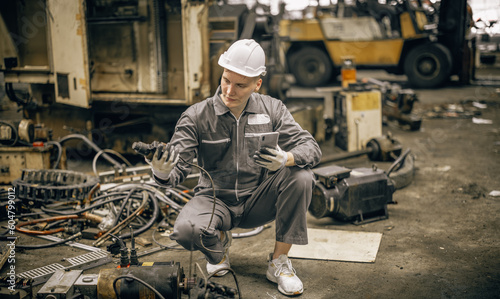 Engineering technicians use hand tools to perform regular maintenance by inspecting, testing, repairing machinery and engines to ensure they stay in standard condition. Identifying any malfunctions.