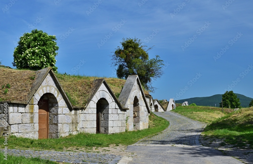 Weinkeller von Hercegkút, Ungarn, Tokaj Region Weinkeller von Hercegkút, Ungarn, Tokaj Region
