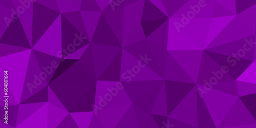 abstract purple geometric background with triangles