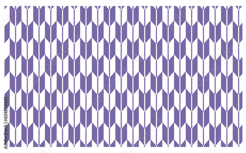 紫の矢絣模様の和柄背景