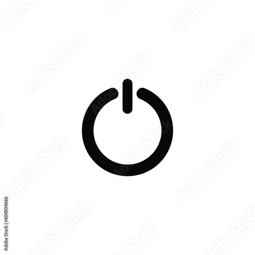 Power Button Icon Vector Illustration Design
