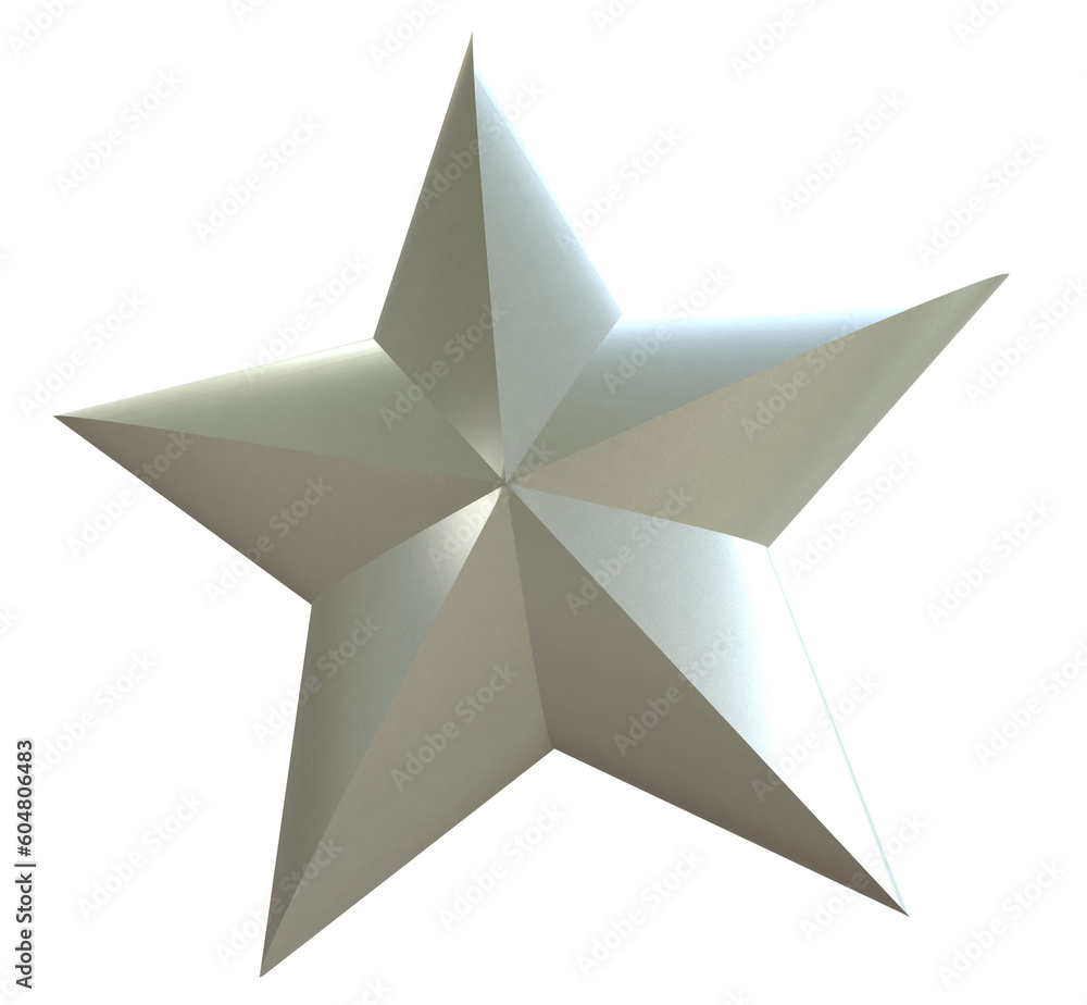 White star on a black background White star on a black background