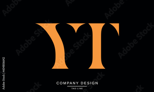TY, YT, Abstract Letters Logo Monogram
