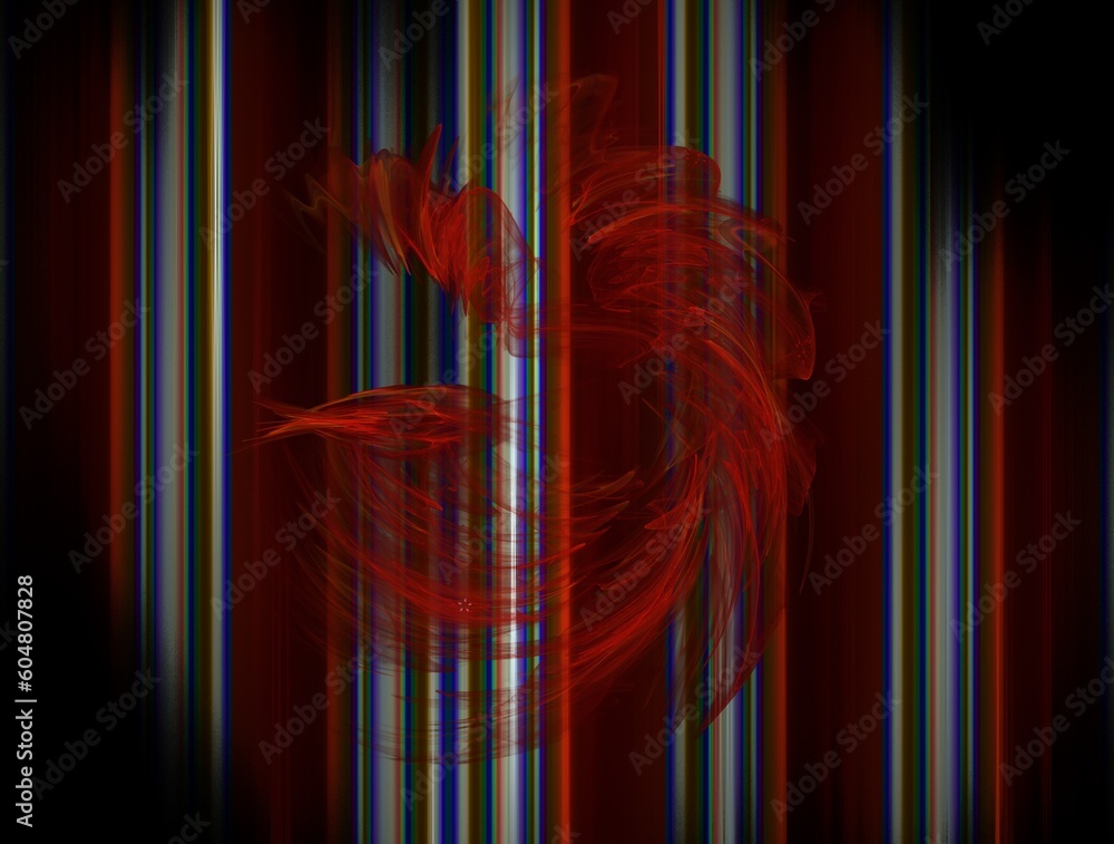 Obraz premium Imaginatory fractal abstract background Image