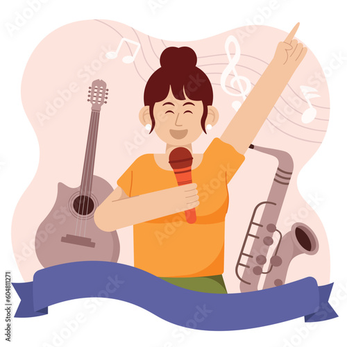 World Music Day Illustration