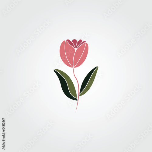 The best Flower icon vector  illustration logo template in trendy style. Suitable for many purposes.