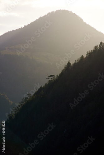 Beautiful mountain landscape, Zaovine, Serbia
