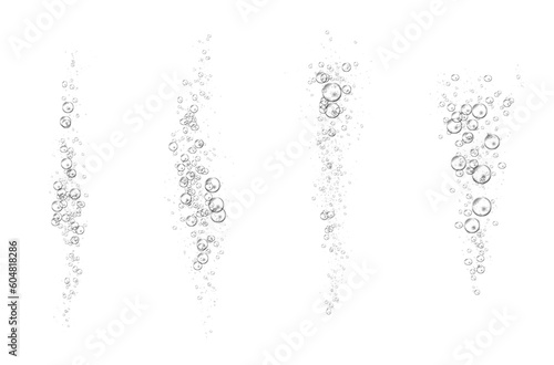 Fotografie Underwater Sparkling Air Bubbles
