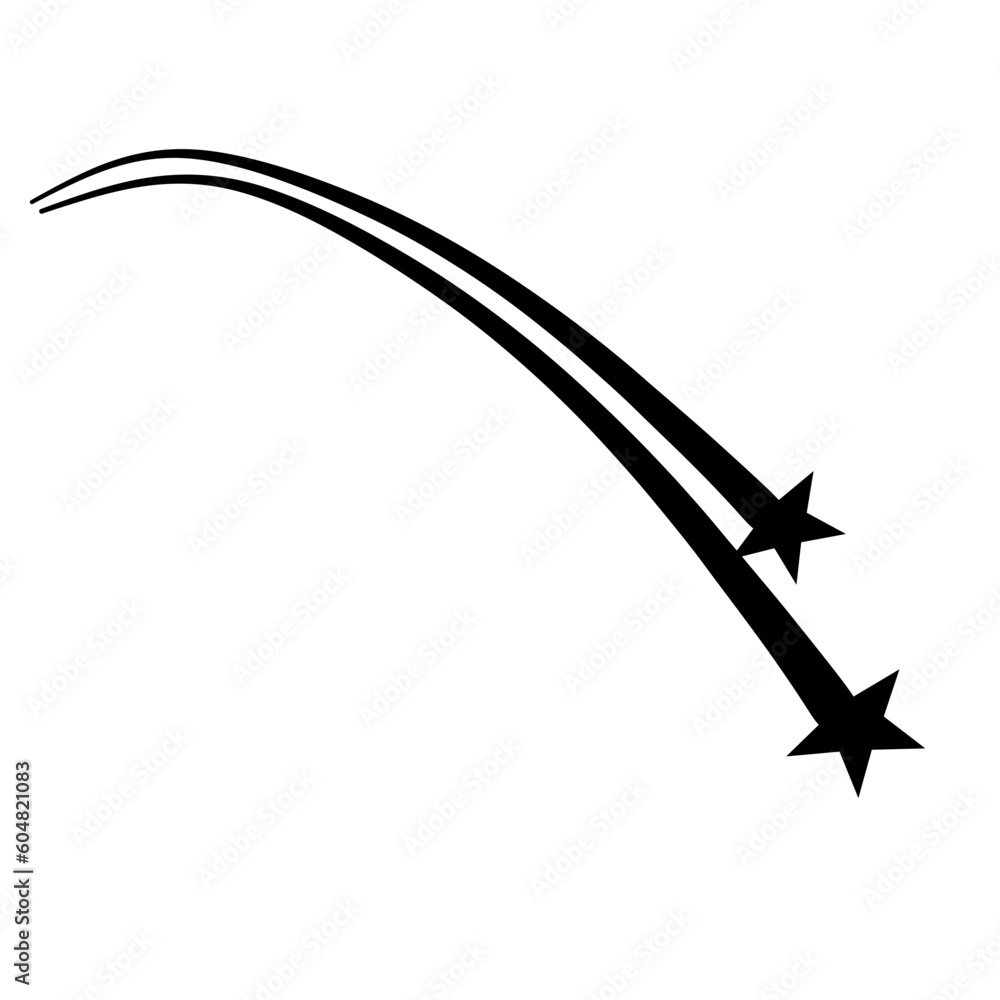 Shooting Star Silhouette Shooting Star Silhouette