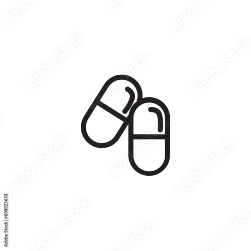 Capsule Care Chronic Outline Icon
