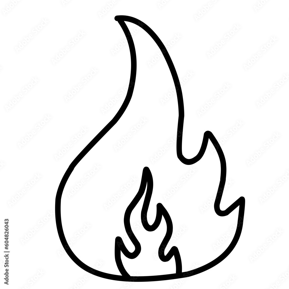 Fire Line Icon Fire Line Icon