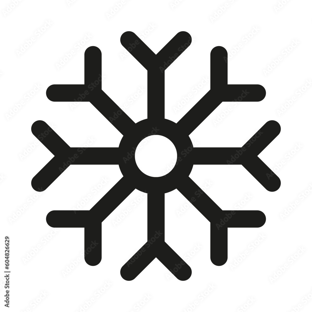 Snowflake icon with delicate and intricate design. An elegant and symmetrical snowflake illustration, capturing the unique beauty and intricacy of a snowflake, representing winter. Snowflake icon with delicate and intricate design. An elegant and symmetrical snowflake illustration, capturing the unique beauty and intricacy of a snowflake, representing winter.