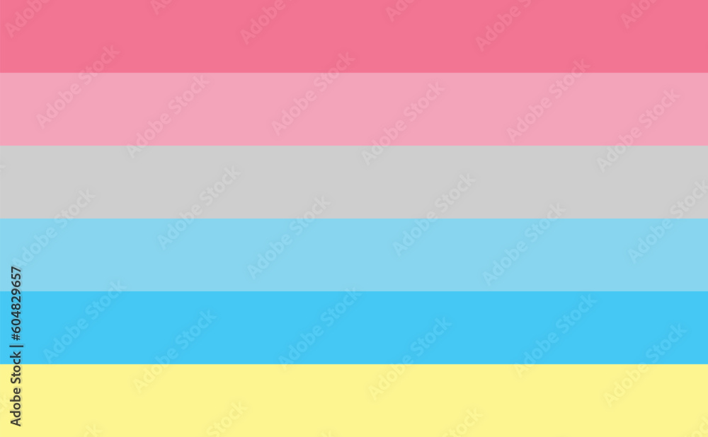 Genderflux pride flag. LGBTQ flag Genderflux pride flag. LGBTQ flag
