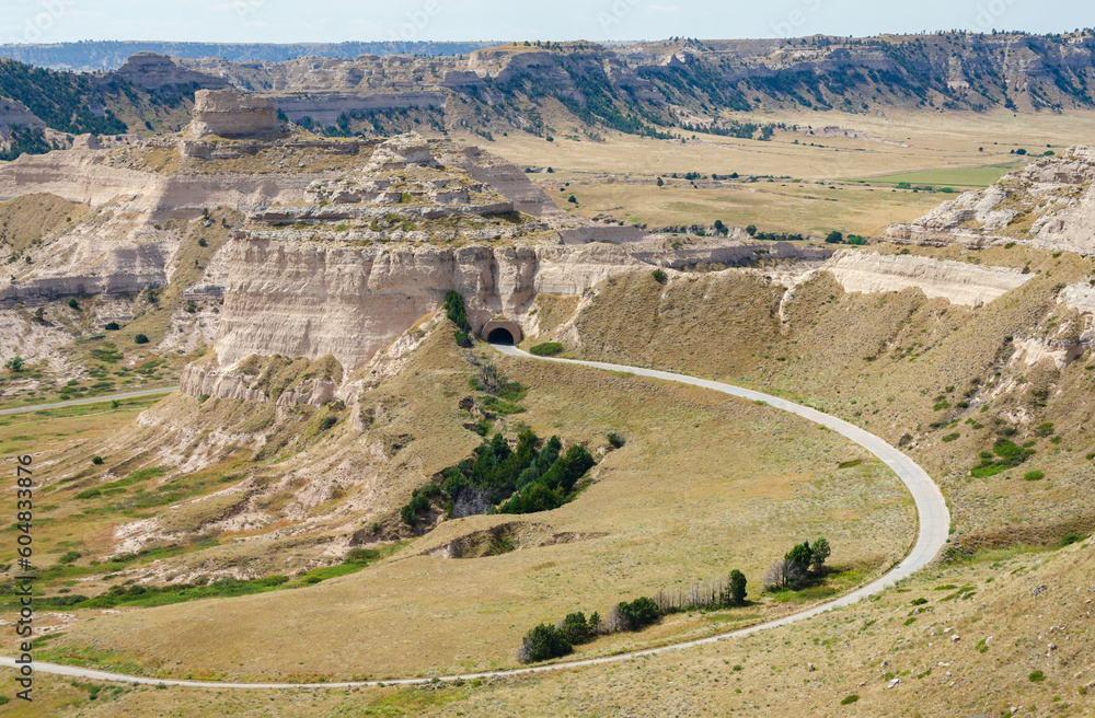 View From Atop Scotts Bluff National Monument