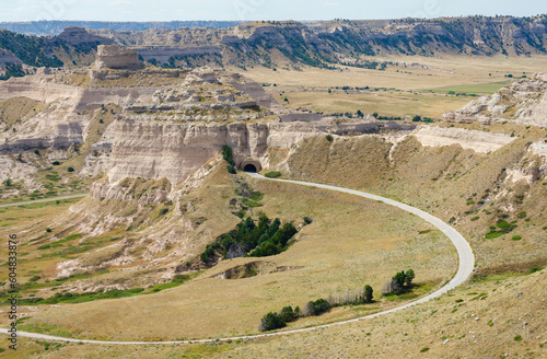 View From Atop Scotts Bluff National Monument