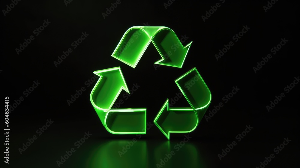 Green recycle symbol Green recycle symbol