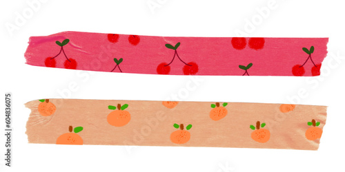 set of sticker, washi tape, cute tape memo stationary