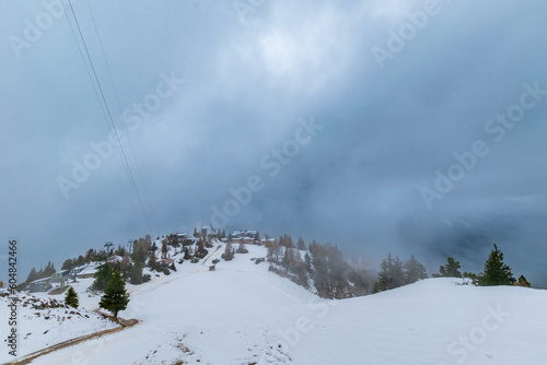 snowy Rofan Mountains photo