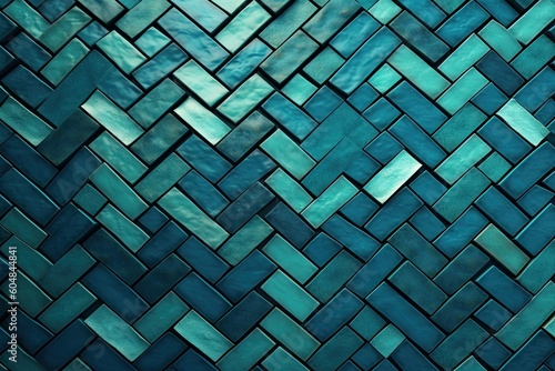 Wallpaper Mural Seamless Swimming Pool Tiles Generative AI Torontodigital.ca