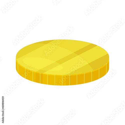 illustration of coins, coins carefully drawn, showing their unique design with glare , currency  