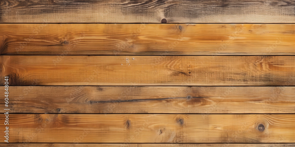Naklejka premium Wooden plank texture, wood texture material, Generative AI