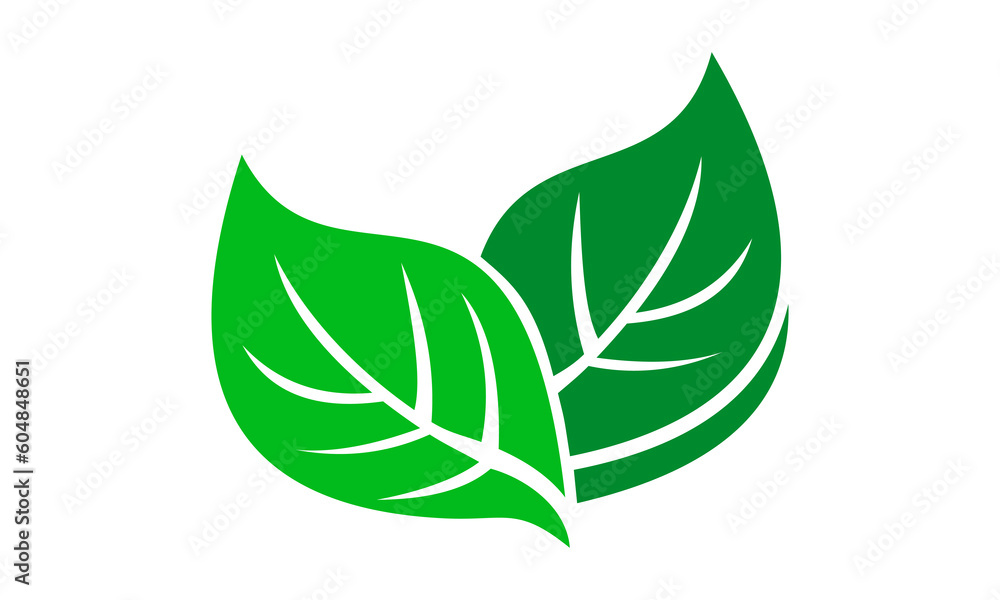 leaf vector illustration logo icon leaf vector illustration logo icon