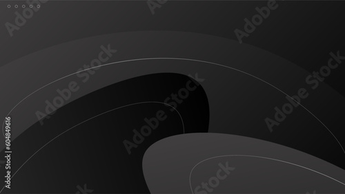 Abstract black background. Modern background. vector.