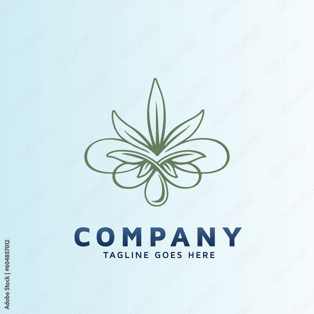 cosmetic cbd company need his logo