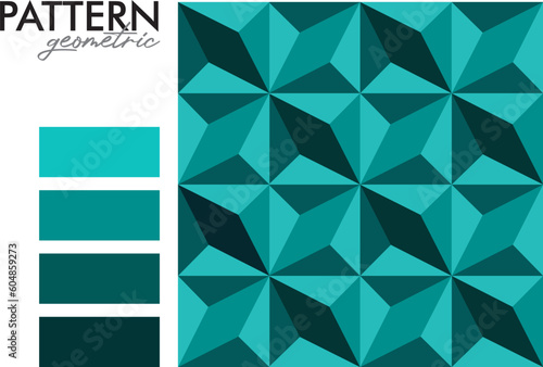 Samba Design: Geometric Seamless Pattern.