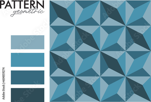 Samba Design: Geometric Seamless Pattern.