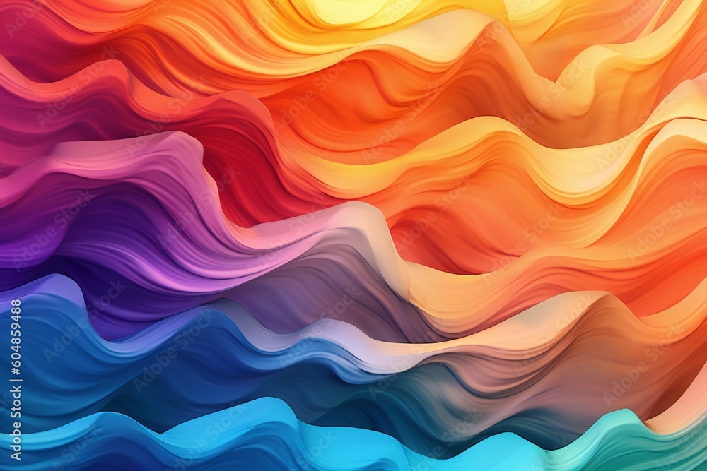 Fototapeta premium Abstract Colorful Design Background Texture Composition with Vibrant Colors