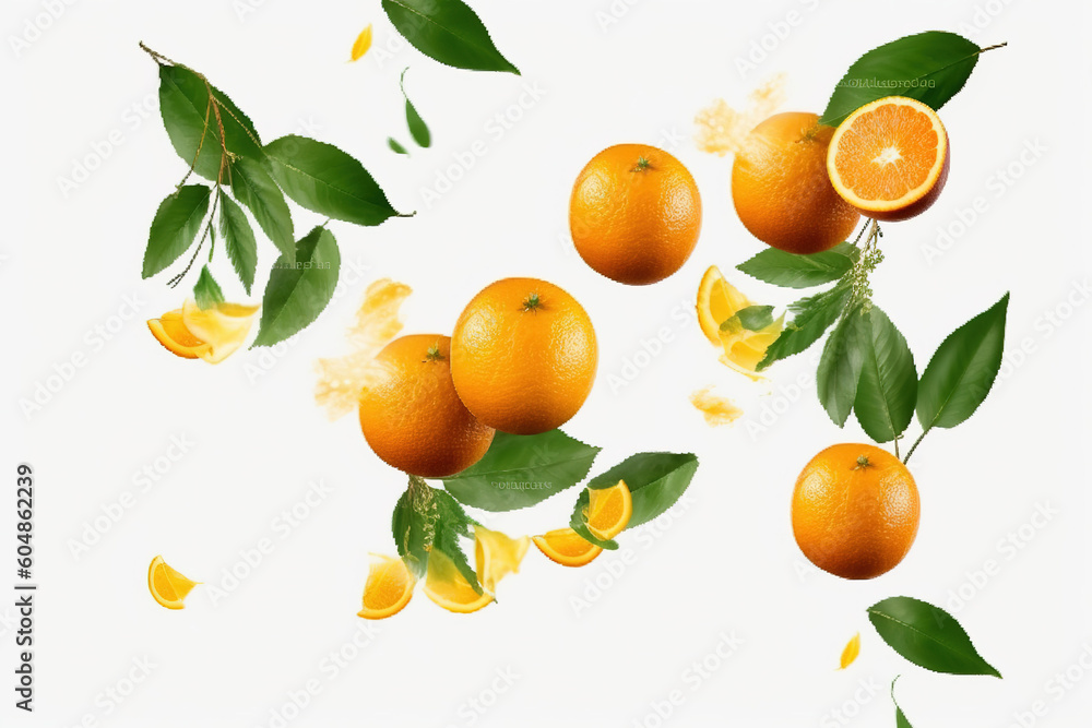 fresh orange fruits, generative artificial intelligence fresh orange fruits, generative artificial intelligence