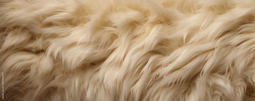Fluffy Animal Pet Fur Texture Generative AI Fluffy Animal Pet Fur Texture Generative AI