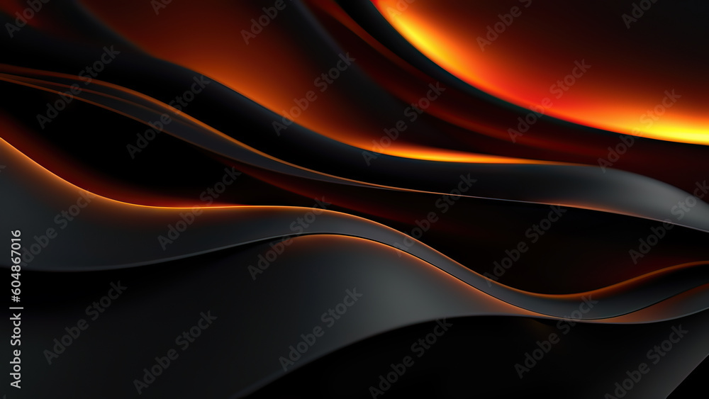 Obraz premium 3D Abstract Dark Background
