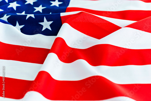 Free Download Closeup of american flag - GFXLoad