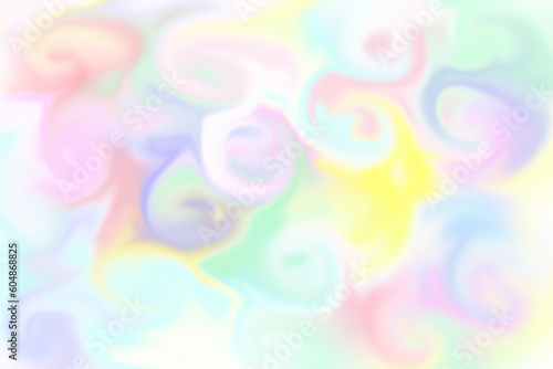 Pastel abstract multicolor liquify gradient background. Cool Holographic paper in neon colors. Fashion magazine cover with neon metallic gradient hologram.  for poster, brochure, invitation, cover.