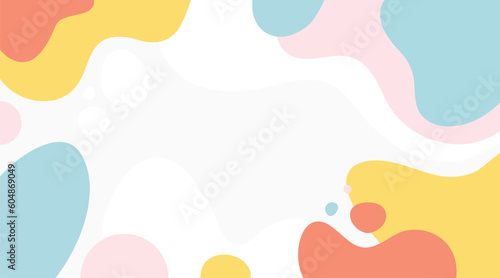  Art vector image. Pop-art geometric colourful.Color splash abstract background for design. 