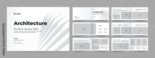 Landscape Architecture Portfolio and Architecture Brochure Landscape Template