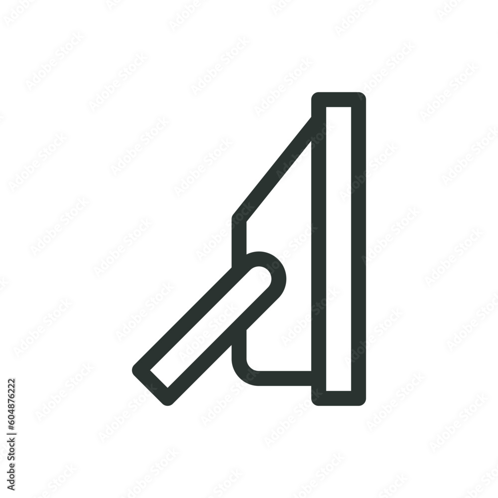 Floodlight isolated icon, flood light vector icon with editable stroke Floodlight isolated icon, flood light vector icon with editable stroke