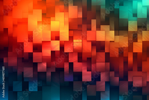Colorful Squared Background