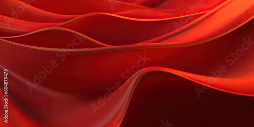 warm Orange fluid vibrant b...