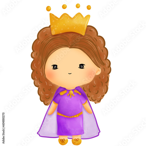 queen Esther story character in bible clipart.set of king ,queen, Mordecai human cartoon character.