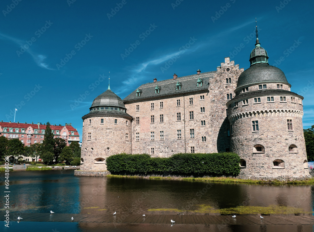 Fototapeta premium castle in the city