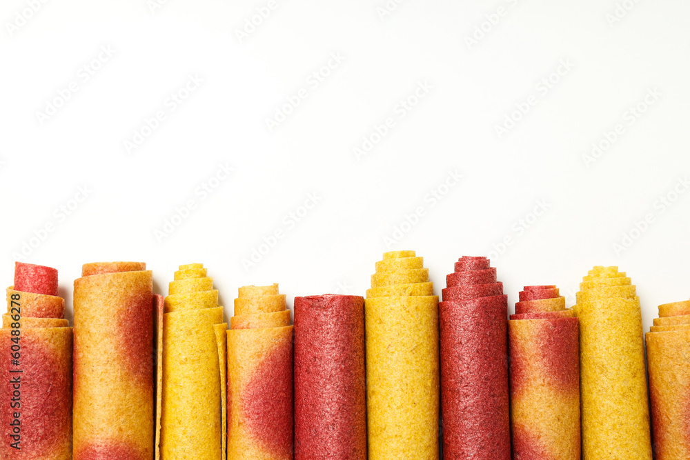 Concept of tasty and sweet food - pastille Concept of tasty and sweet food - pastille