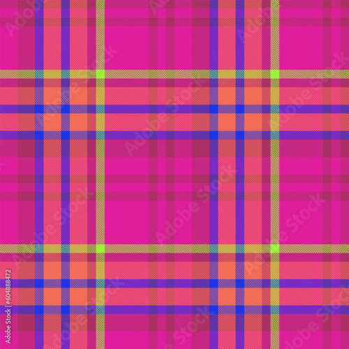 Background tartan plaid. Check fabric vector. Texture pattern seamless textile.