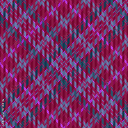 Background fabric plaid. Seamless pattern check. Vector tartan texture textile.